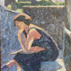 Annie Fournier à Ouessant