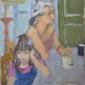 Anne et Claire à la maison de campagne