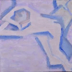 Anne sur le ventre en premier plan