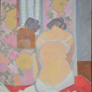 ANNE S’HABILLANT DEVANT LE MIROIR