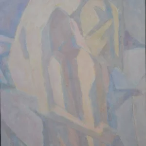 LANA ASSISE LA TETE INCLINEE EN AVANT