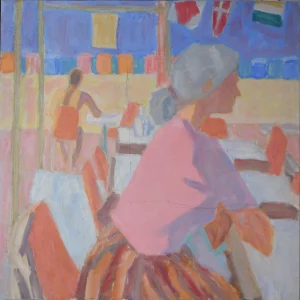 DEAUVILLE - ANNE A LA PLAGE