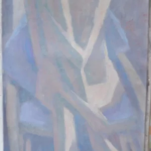 LANA ASSISE, JAMBES CROISEES