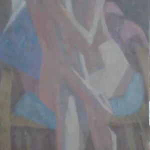 LANA ASSISE LES JAMBES CROISEES