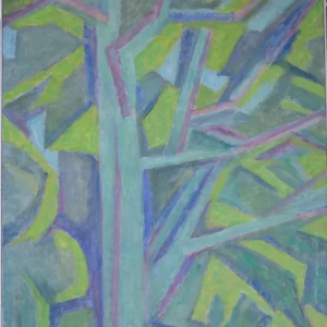 ARBRES VERTS ET BLEUS