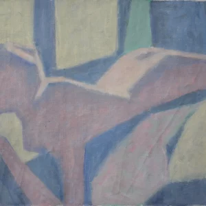 LANA LISANT COUCHEE SUR LE VENTRE